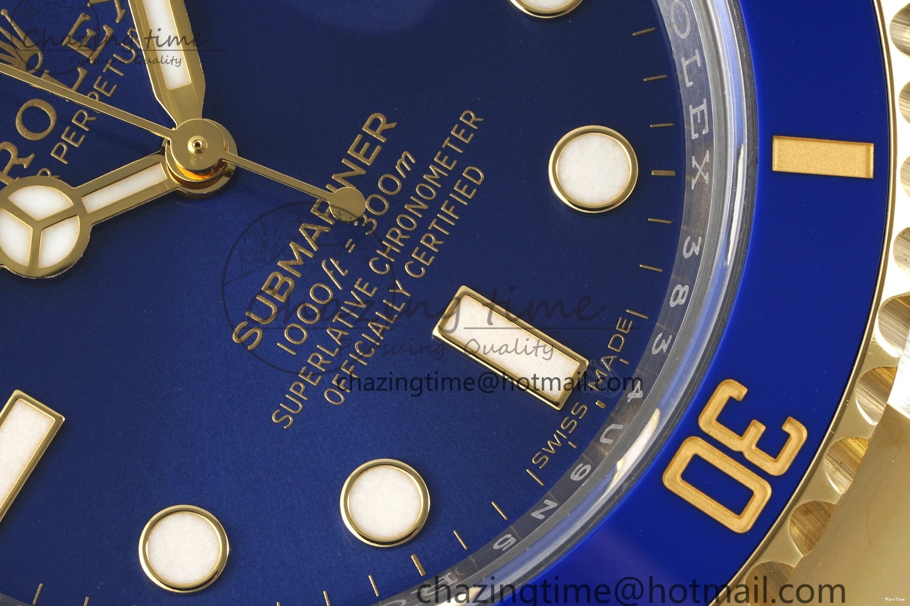 MiroTime 0306 TimelessDesign Submariner 116613 LB Blue Ceramic AR+F 1:1 Best Edition 904L SS Case and Bracelet VR 1823